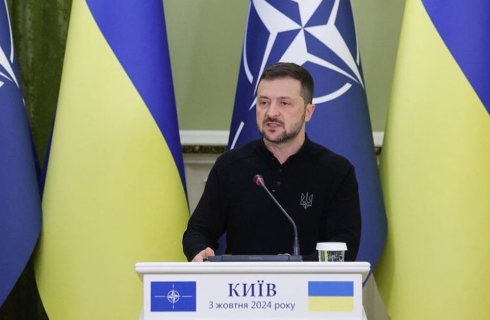 El presidente ucraniano, Volodímir Zelenski, tras una reunión en Kiev con el secretario general de la OTAN en octubre pasado. EFE/EPA/Sergéi Dolzhenko