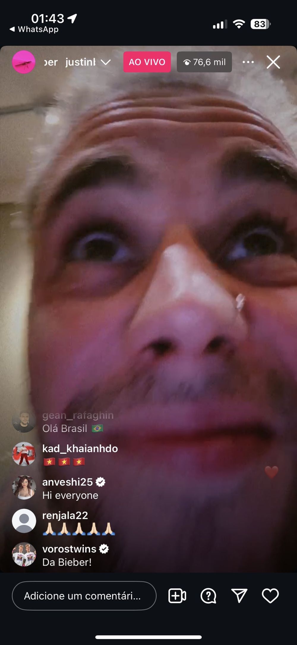 El video Justin Bieber que generó preocupación entre sus fans por su aspecto demacrado