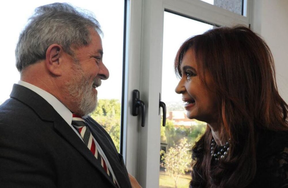 Cristina Kirchner salió en defensa de Lula vía Twitter