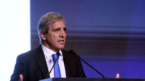 El ministro de Economía, Luis Caputo