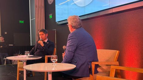 Axel Kicillof gobernador de la provincia de Buenos Aires en Congreso Coninagro.