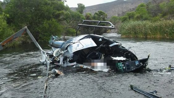 El helicóptero de Jorge Brito se estrelló sobre un dique en Cabra Corral, a 75 km de la capital de Salta. El banquero y su copiloto fallecieron luego de perder el control de la aeronave