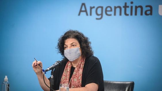 Carla Vizzotti, ministra de Salud de la Nación, se reunió con los responsables de las empresas que proveen el oxígeno a los centros de salud. Foto: Presidencia.