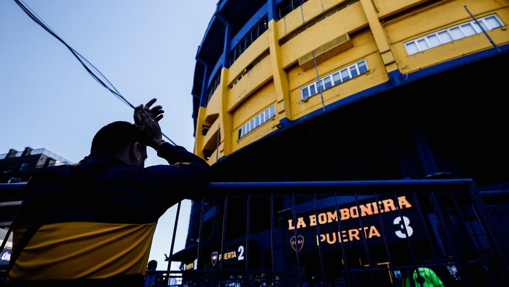 Velatorio de Miguel Ángel Russo en la Bombonera. Foto: EFE/ Juan Ignacio Roncoroni