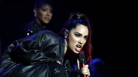 La cantante argentina Lali Espósito. 