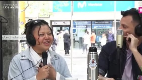 Espe Careri se presentó en el stream de Los Andes, Más Vivo Que Nunca.