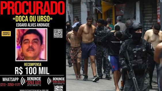 &nbsp;Doca da Penha ou Orso, el líder narco del descontrol en Río de Janeiro (Brasil)