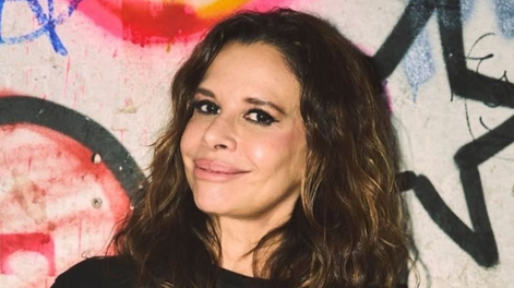 Julieta Ortega mostró su bliblioteca.&nbsp;