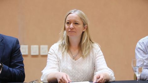 Los Andes | Hebe Casado se refirió a sus declaraciones sobre la pirotecnia ilegal y el padecimiento de los chicos con TEA. Foto archivo: Prensa Gobierno de Mendoza