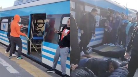 Los Andes | Después del enfrentamiento, 11 personas quedaron detenidas.