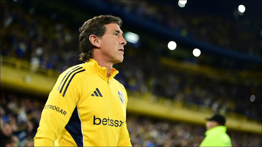 Claudio Úbeda ,al mando de Boca, destacó el compromiso del equipo.