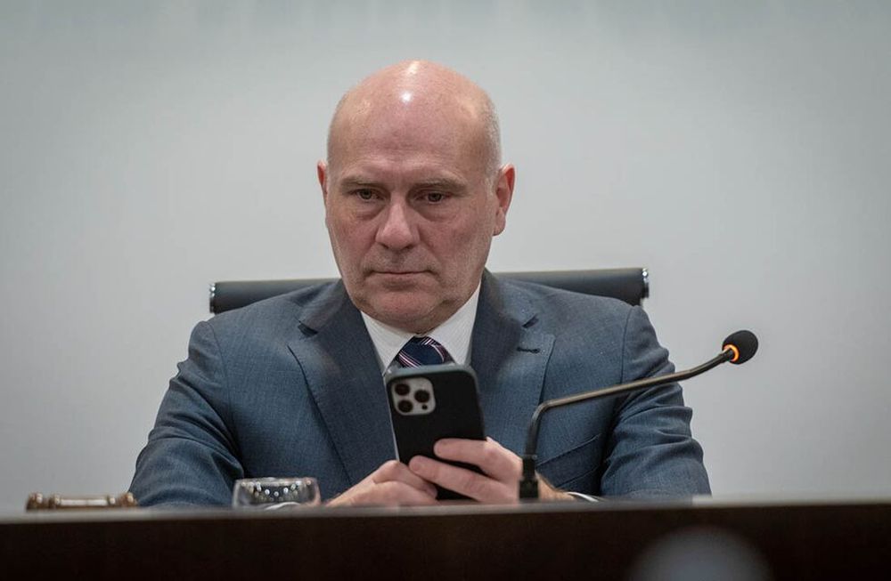 El presidente de la Corte Suprema de Justicia, Dalmiro Garay. Pidió el jury para María Elizabeth Lizán y convocará en los próximos días a los miembros para avanzar, o no, con la investigación.  Foto: Ignacio Blanco / Los Andes