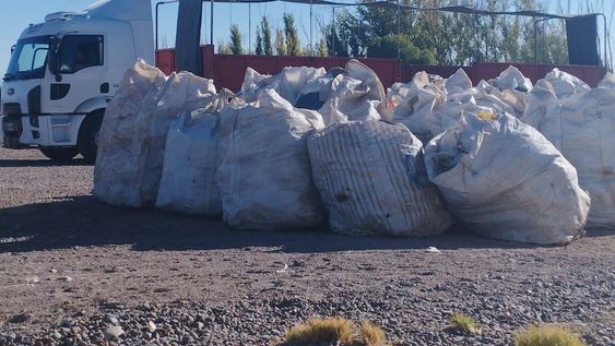 El Iscamen enviará envases vacíos de agroquímicos que no se pueden reciclar a plantas en otras provincias, para su disposición final. Foto: Gobierno de Mendoza