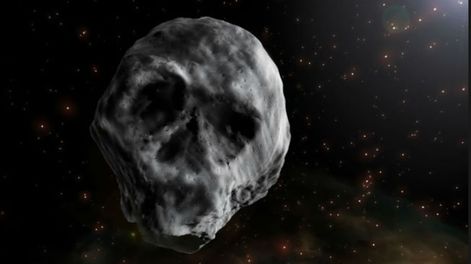 Un asteroide con forma de calavera se acercará a la Tierra en Halloween