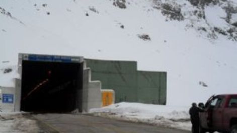 Luego del mal tiempo habilitarán el túnel Cristo Redentor.