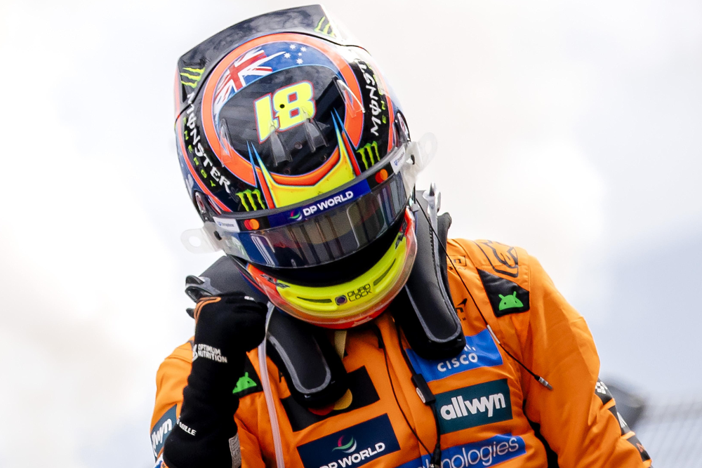 Oscar Piastri lidera el Campeonato de Pilotos de la Fórmula 1. FOTO: EPA/EPA/EPA VALSE