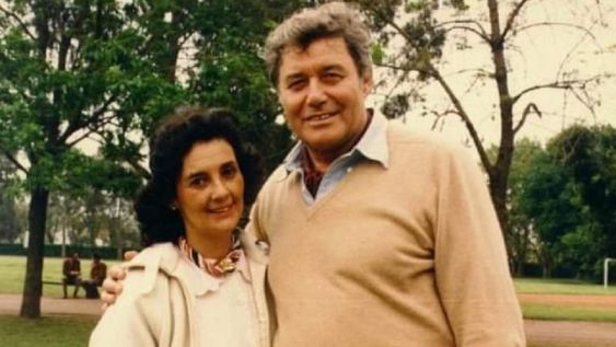 Patricia Goodliffe y el amor de su vida, Guy Williams. (Gentileza / La Nación)