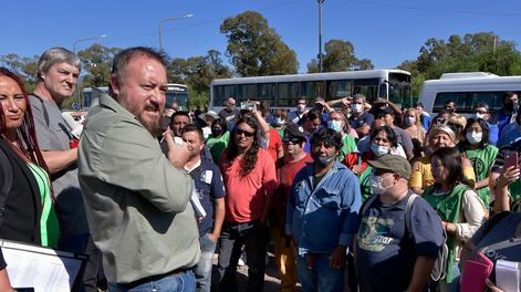 Los Andes | Se realizó otra ronda de encuentros entre el cuerpo paritario provincial y los representantes gremiales y de sindicatos. Foto: Orlando Pelichotti / Los Andes