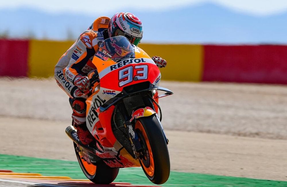MotoGP: Dovizioso y Márquez fueron la referencia en Aragón