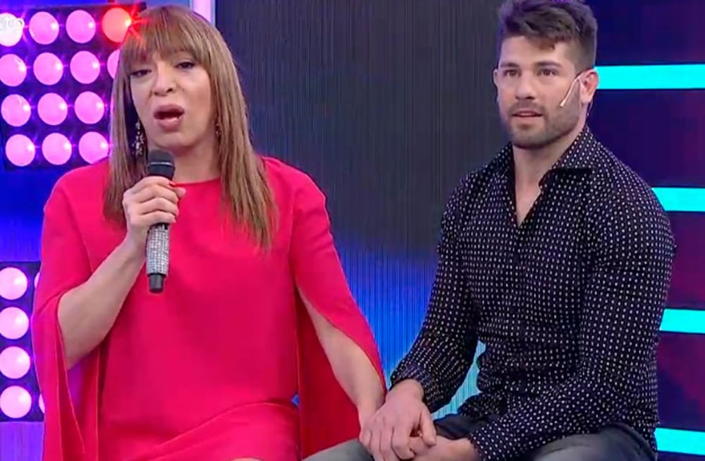 El novio de Lizy Tagliani dio negativo de COVID-19 y le envió un mensaje cargado de amor a la conductora