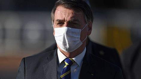 Los Andes | Todo comenzó cuando un periodista de O Globo le preguntó a Jair Bolsonaro sobre un caso de corrupción que roza a la primera dama, Michelle Bolsonaro. / Gentileza