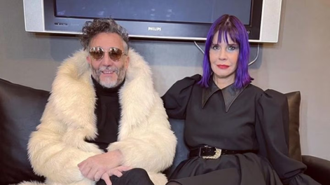 Fabiana Cantilo saludó a Fito Páez por su cumpleaños número 62 con emotivo mensaje
