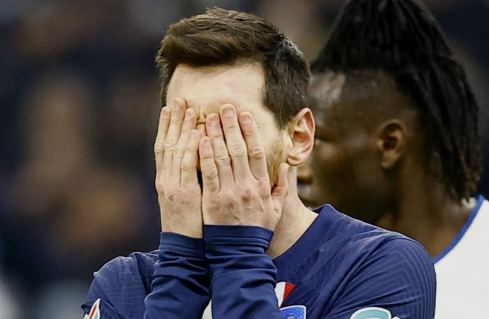 El PSG de Messi quedó eliminado frente al Marsella
