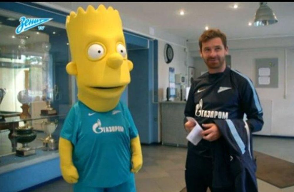 El Zenit de Garay rompió el mercado: contrató a Bart Simpson