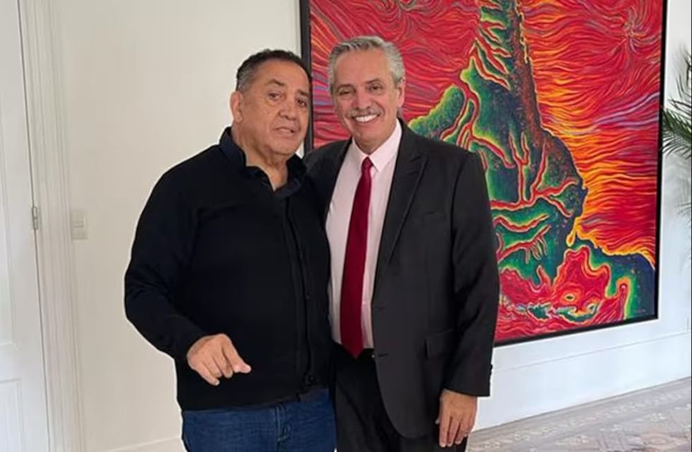 Luis DElía y Alberto Fernández