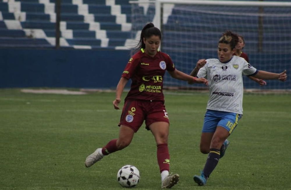 Copa Federal femenino: el Tomba superó en la ida jugada en el Gambarte a Juventud Unida, por 5-1. /Gentileza prensa de Godoy Cruz.