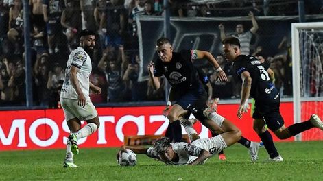 Los Andes | El capitán, Mauro Maidana, se mostró conforme con el rendimiento del equipo en el debut de la Copa de la Liga, pese a la derrota frente al Rojo.