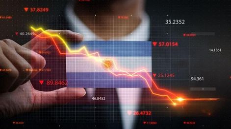 Este miércoles, el riesgo país de Argentina descendió a menos de 600 puntos.