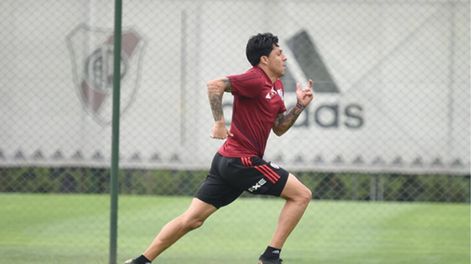 Los Andes | Enzo Pérez está en duda para enfrentar a México /Foto: River Plate