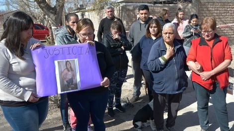 Los Andes | Karen Ríos (20) fue brutalmente asesinada y por su femicidio detuvieron a Hugo Orlando Sosa (41), su ex cuñado. Foto: Orlando Pelichotti / Los Andes