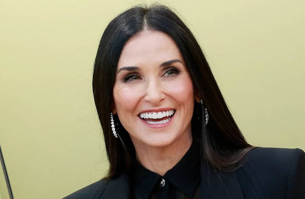 A los 60 años, Demi Moore tuvo un percance hot