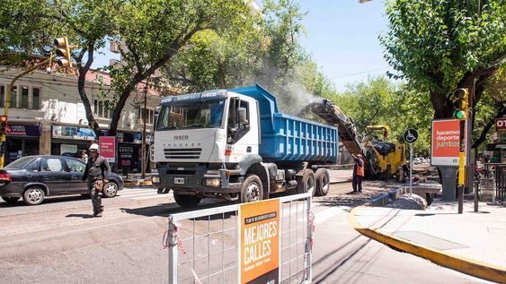 La Ciudad comenzó las obras de infraestructura en calle Colón