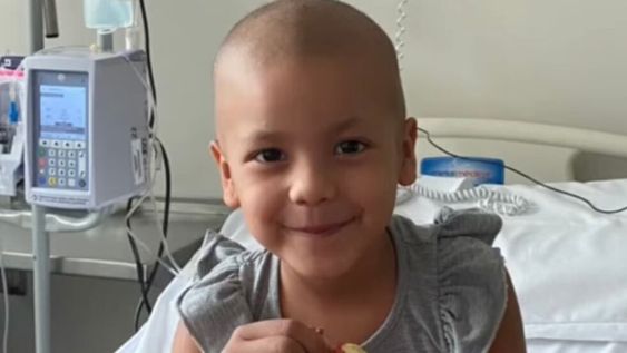 Ella es Alma, la pequeña mendocina que anhela conocer a su músico preferido.
