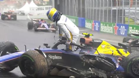 Los Andes | Franco Colapinto finalizó su participación en el GP de Brasil