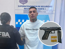 Callejero Fino fue detenido en Tigre.