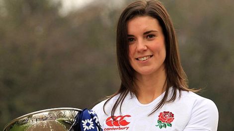 Sara Hunter, la histórica jugadora que anunció su retiro en el inicio del Seis Naciones. / gentileza