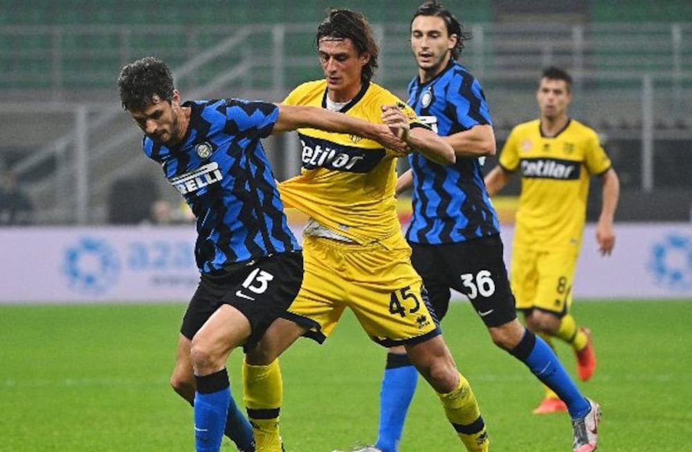 Por la sexta fecha de la Serie A, Inter igualó por 2-2 con Parma y se quedó con las ganas de alcanzar a Milan en la cima del torneo italiano. / Gentileza.