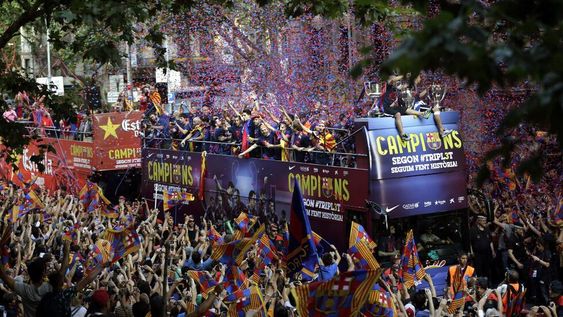 el Barça y su fiesta interminable