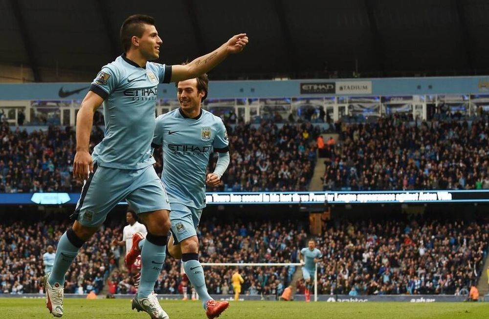 Un nuevo gol del Kun para la victoria del Manchester City