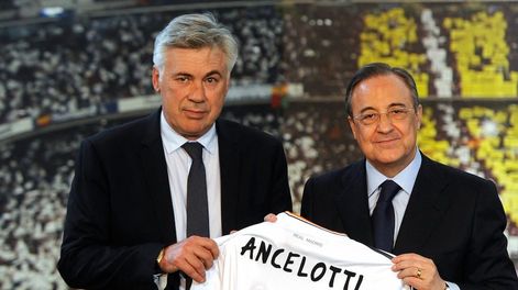 Carlo Ancelotti es el nuevo entrenador del Real Madrid.