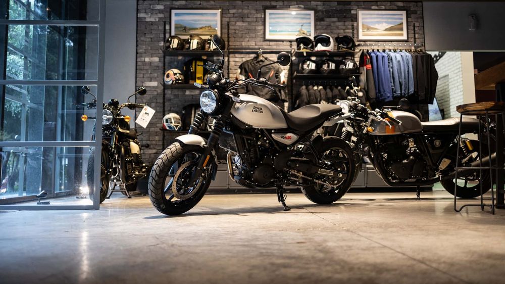 Royal Enfield GRR 450.