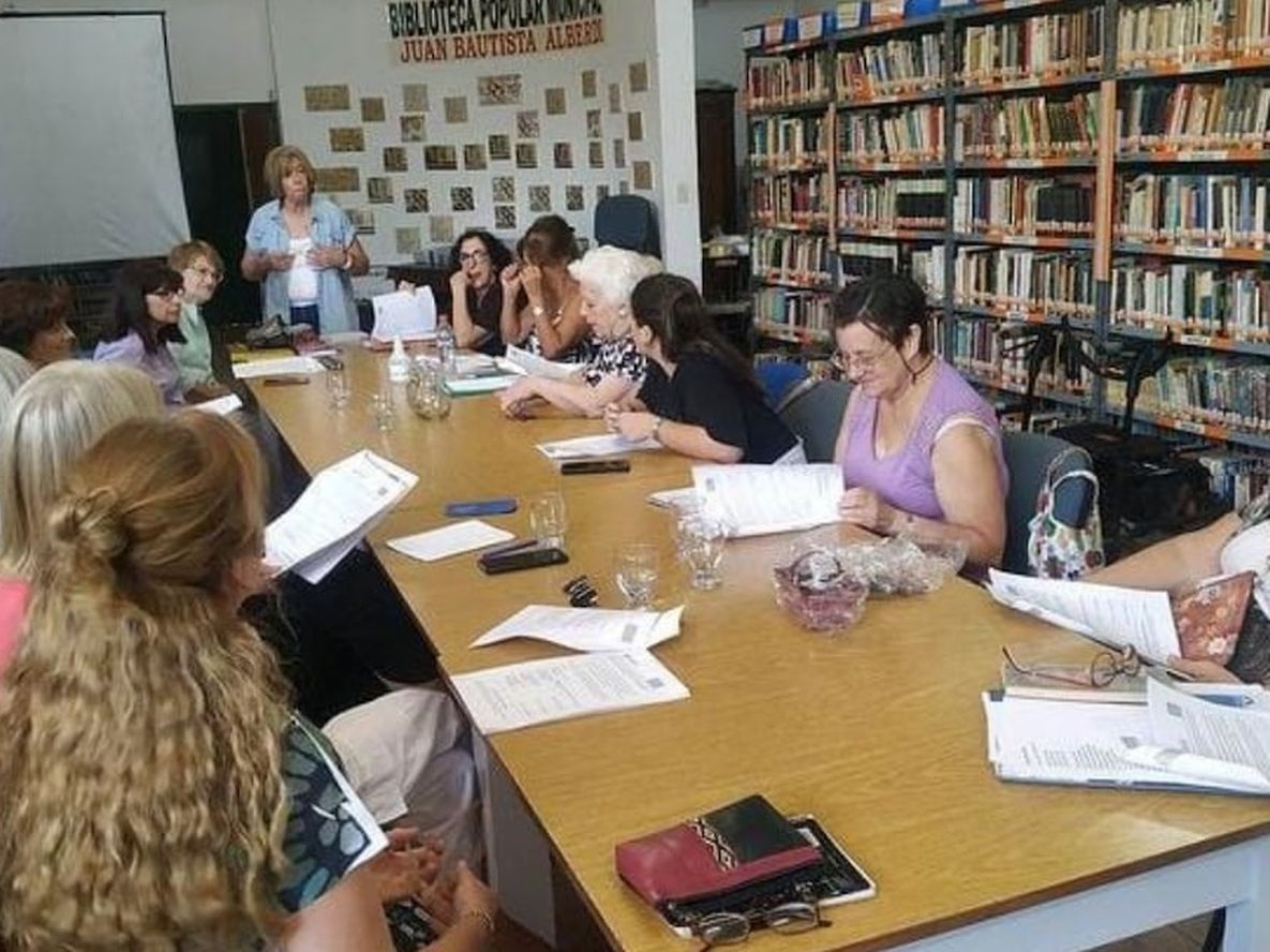 Biblioteca Alberdi, de Luján de Cuyo - Gentileza