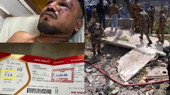 Ramesh Vishwakumar, sobreviviente en la tragedia del vuelo 171 de Air India