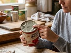 Una comida enlatada por mucho tiempo puede provocar botulismo o una intoxicación alimentaria más grave si se conserva mal.