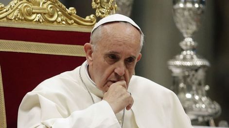 Francisco se mostró preocupado por la situación en Siria y pidió frenar la guerra