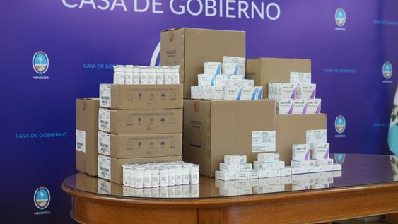 Medicamentos importados desde la India llegaron a Mendoza